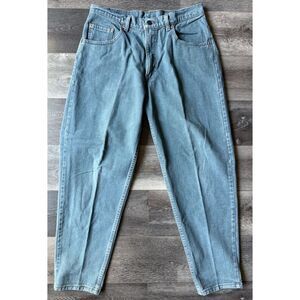 Vintage Levis Levi 560 Loose Fit Denim Jeans Mens 33 Baggy Tapered Leg Dark Cyan